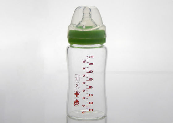 biberón del vidrio de Borosilicate 240ml