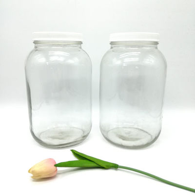 Botellas de vidrio vacías de la vacunación del tapón de tuerca 4L 14oz