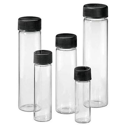 Casquillo fenólico negro 4.5ml neutral frascos de cristal de 1 de la copita top del tornillo