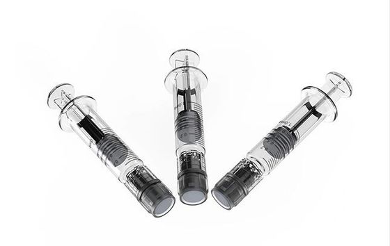 Jeringuilla hialurónica prellenada Pyrex del vidrio de Borosilicate