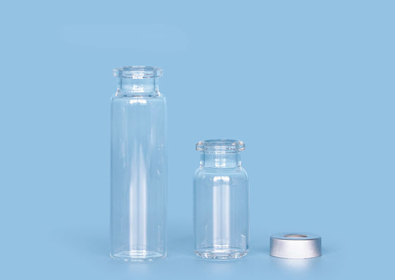 Frascos de cristal de la ampolla de la encrespadura de la inyección biselada magnética del espacio libre