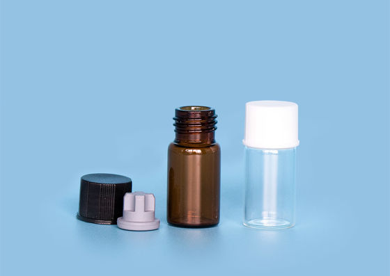 Frascos de cristal farmacéuticos transparentes de la medicina ISO4001 10ml