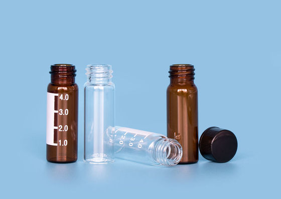 GCA biomédico Amber Glass Vials del ml GPI el reactivo 3 del estruendo 1m m