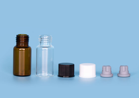 Sustancia química compuesta frascos de cristal de la muestra de 2 onzas 60ml