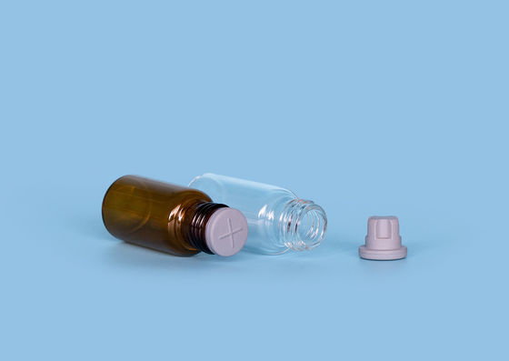 Sustancia química compuesta frascos de cristal de la muestra de 2 onzas 60ml