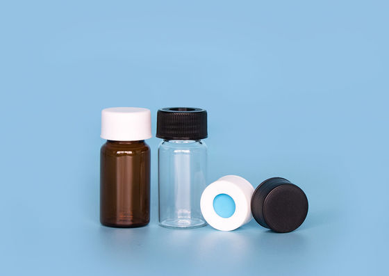 Resistencia química 18m m frascos del almacenamiento del vidrio de 10 copitas USP1