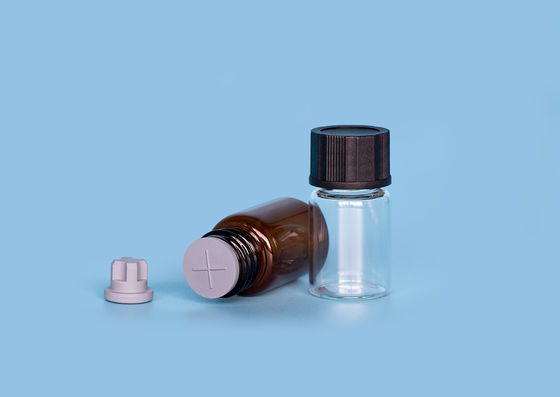 Frascos de cristal de sellado calientes de la muestra del tornillo 2ml 12m m del Borosilicate