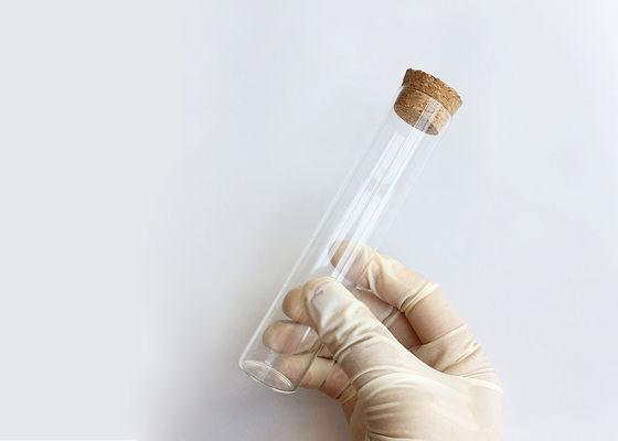 tubería sin rebordes del vidrio del laboratorio de los PYREX libres de la endotoxina 5ml