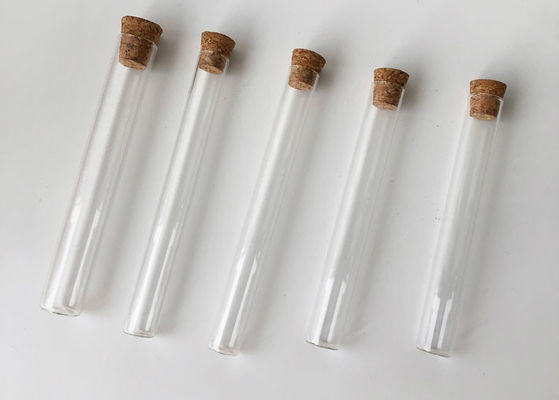 Tubos de ensayo estables químicos del vidrio de Borosilicate de D25 10CC