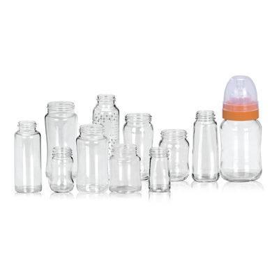 Biberón a prueba de calor del vidrio de Borosilicate de la entrerrosca 200ml