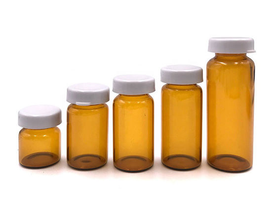 Adelgace la botella de vidrio de los antibióticos YBB 10ml de la medicina de 24x45m m