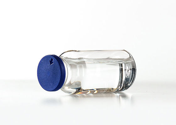 Botellas de cristal médicas inferiores planas de Brown Boro5.0 YBB del cilindro
